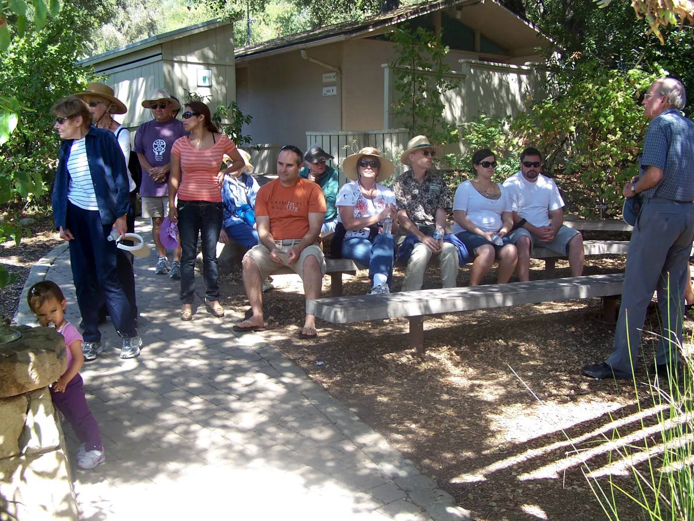 SBBG Community Free Day, Docent Tour group