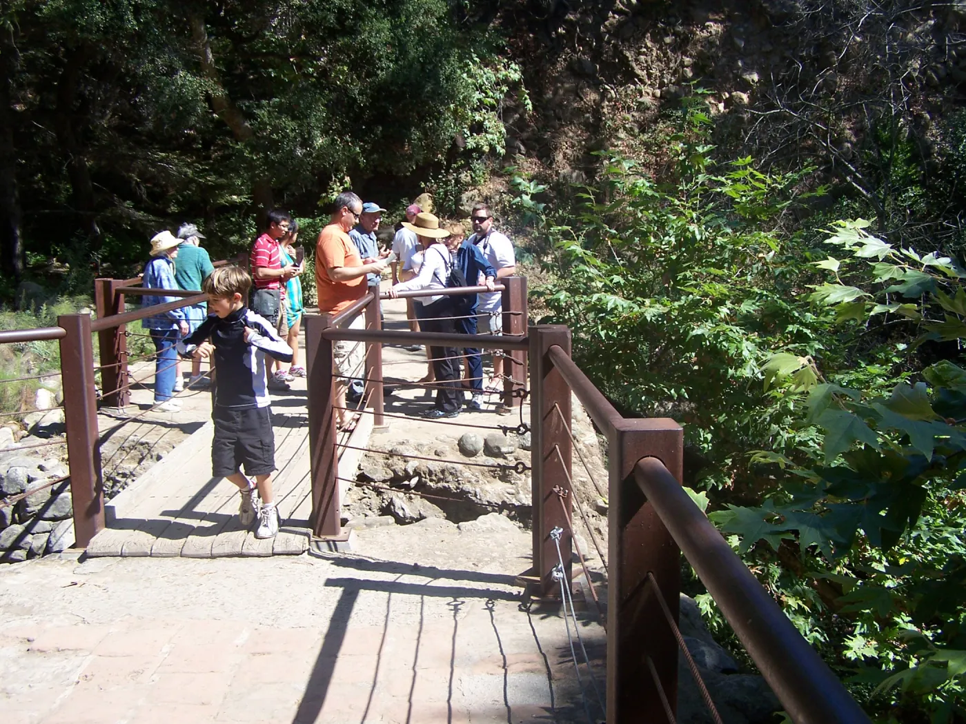 SBBG Community Free Day, Docent tour on top of the Mission Dam