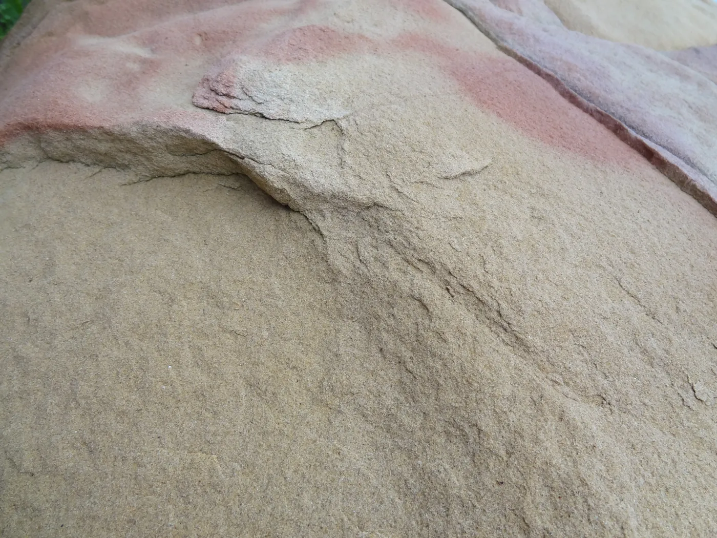 Sandstone boulders as texture and pattern