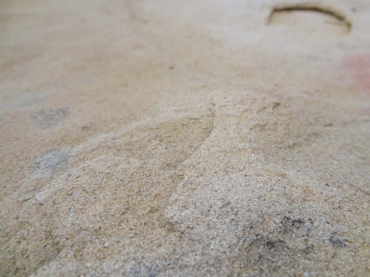 Sandstone boulders as texture and pattern