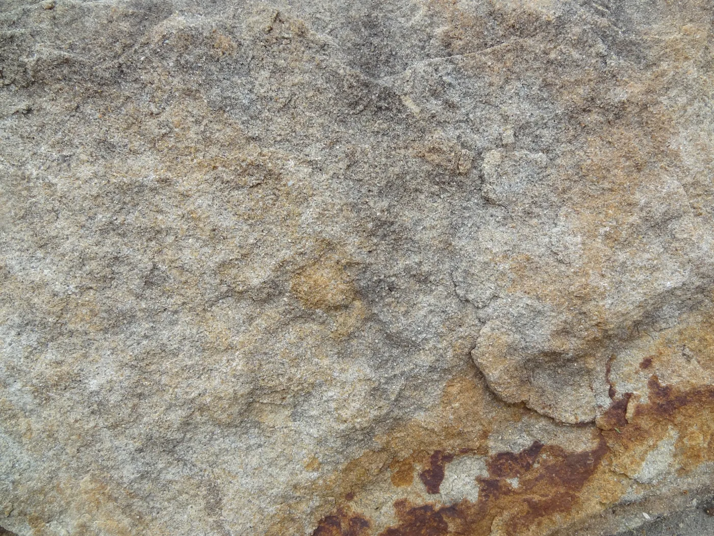 Sandstone boulders as texture and pattern
