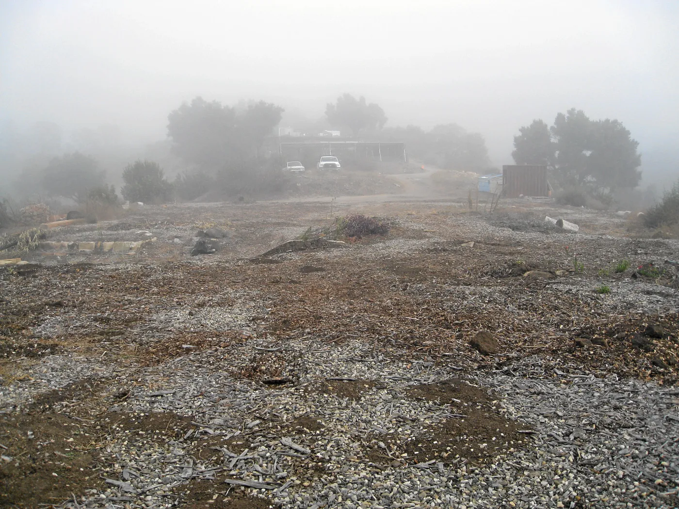 Gane site before pool demolition