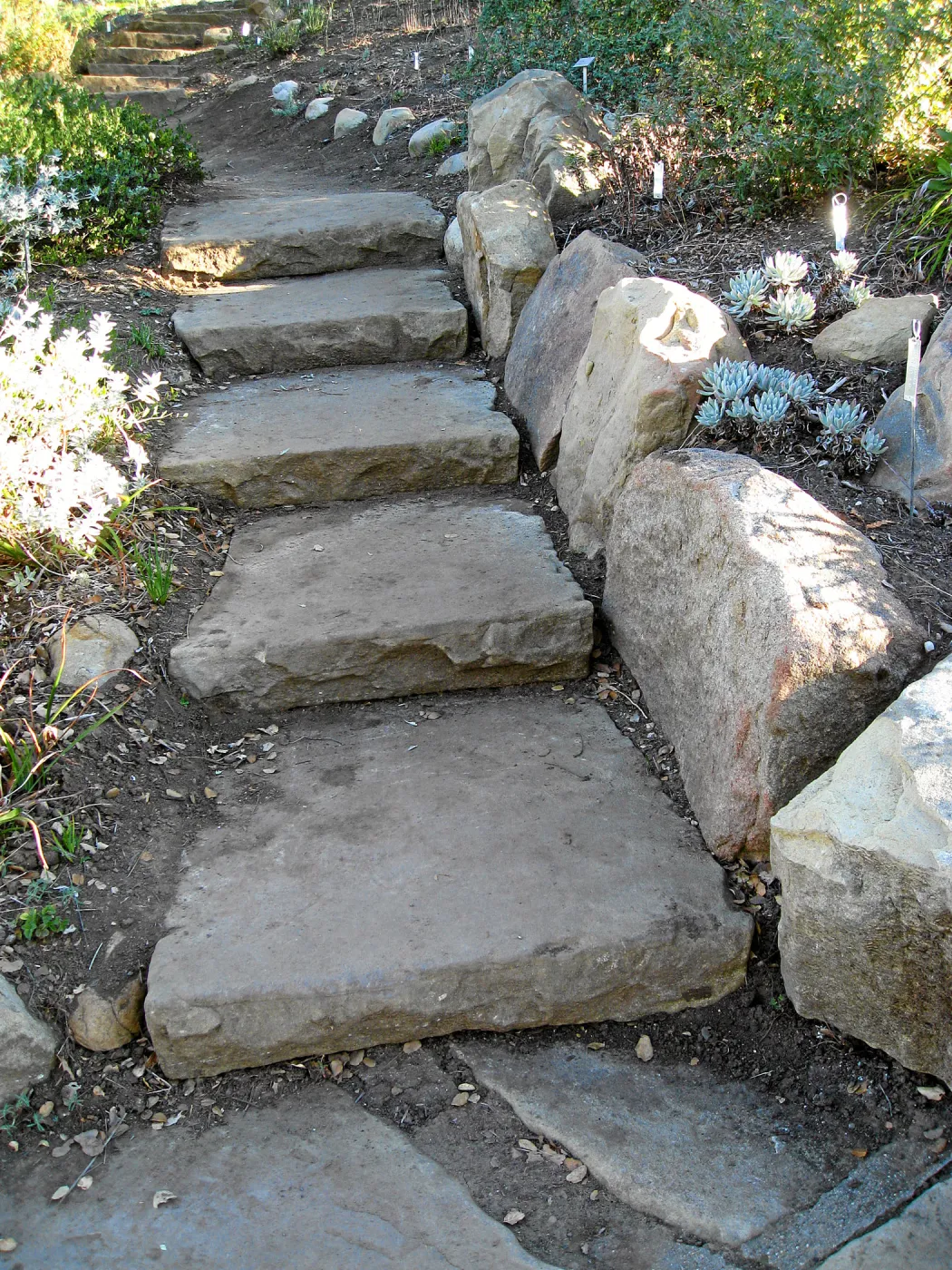 Lower Porter Trail stone steps