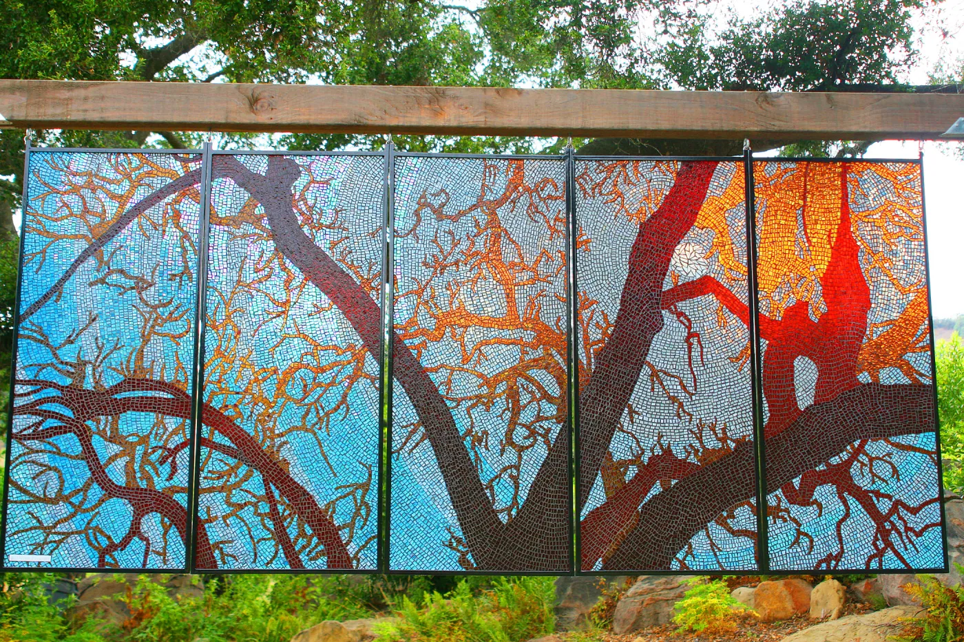 stained glass art exhibit, Rose and Nightingale concert in the Garden event