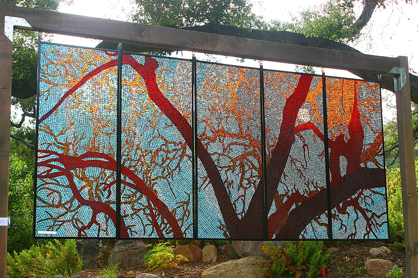 stained glass art exhibit, Rose and Nightingale concert in the Garden event