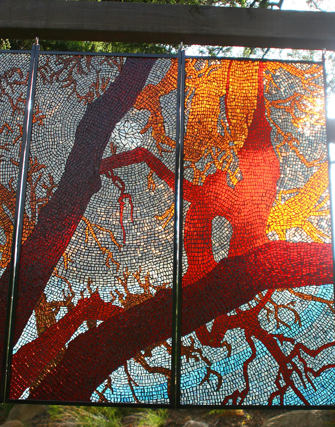 stained glass art exhibit, Rose and Nightingale concert in the Garden event