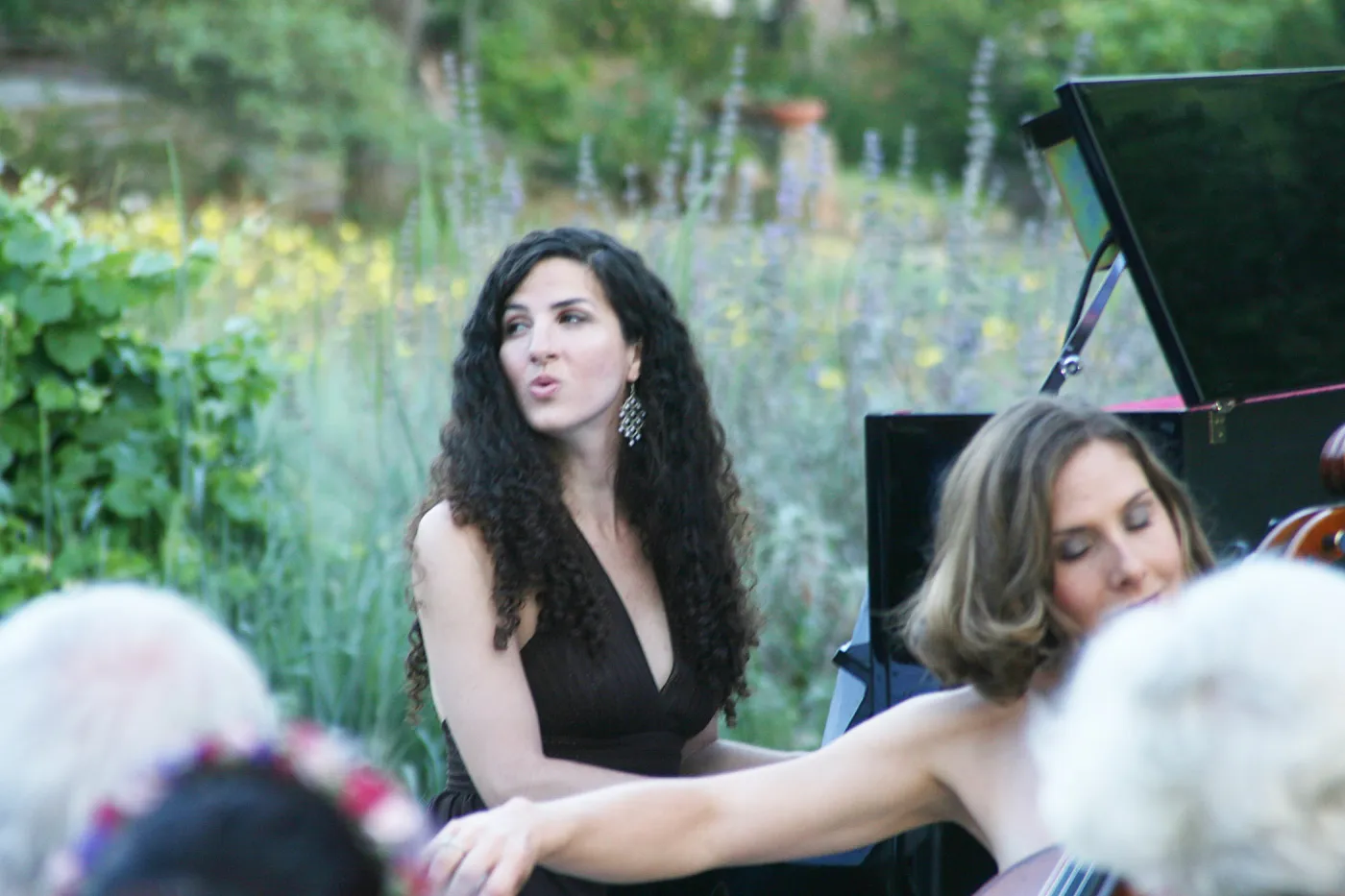 musicians, Rose and Nightingale concert in the Garden event