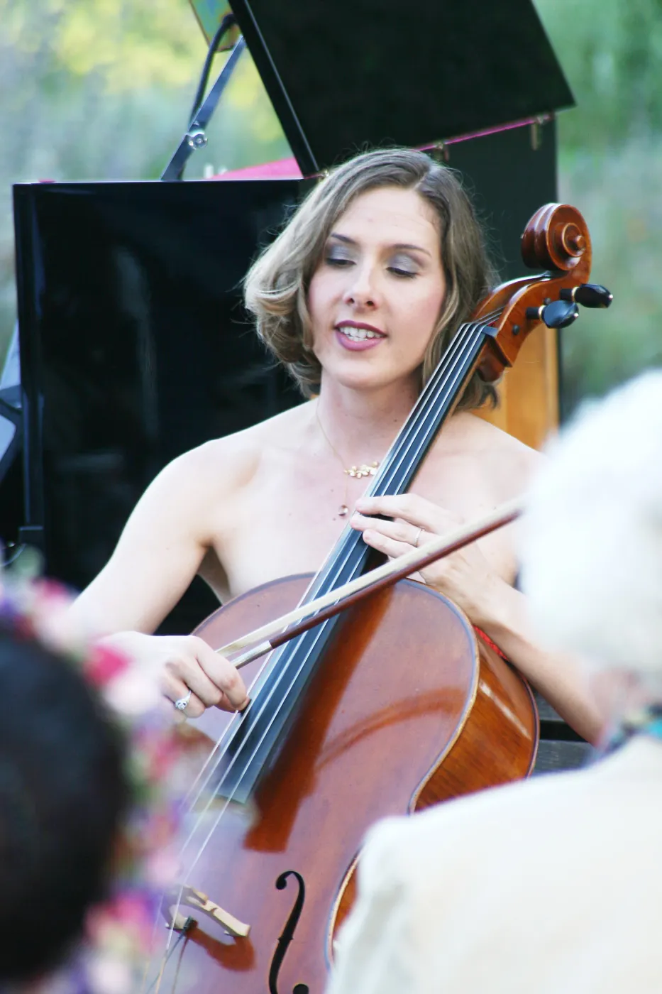 musicians, Rose and Nightingale concert in the Garden event