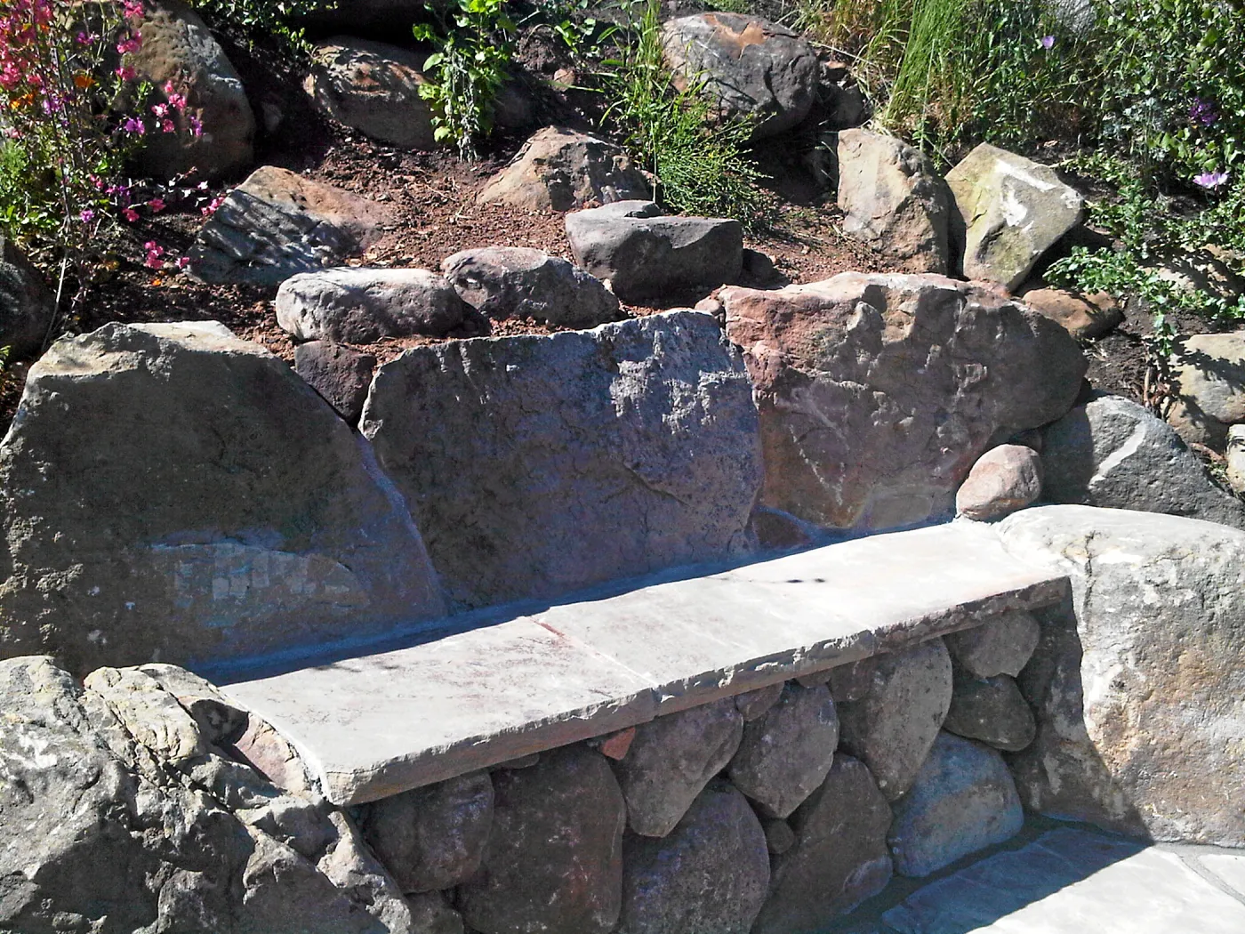 Connor Bench in Ceanothus section (old Wheeler Bench site)