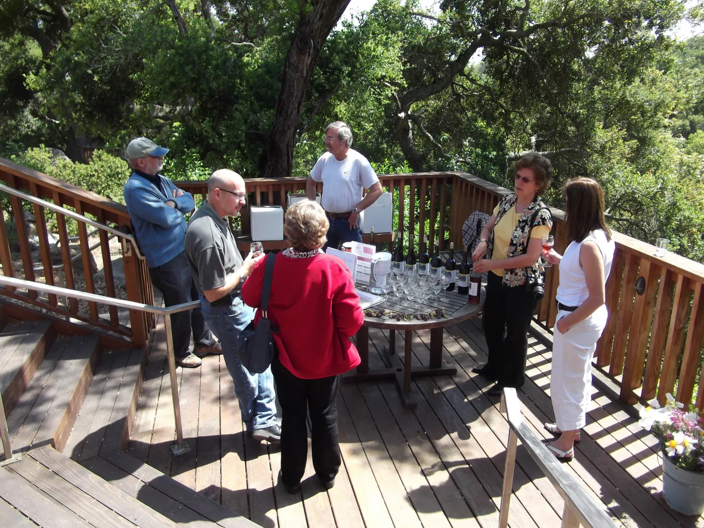 SBBG Wine & Cheese Lecture series, Home Demonstration Deck