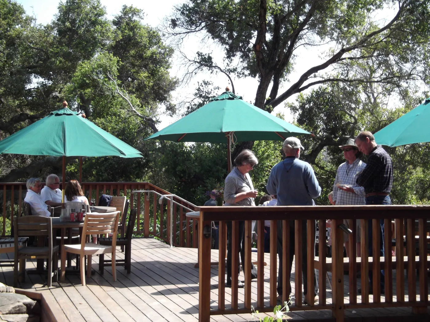 SBBG Wine & Cheese Lecture series, Home Demonstration Deck
