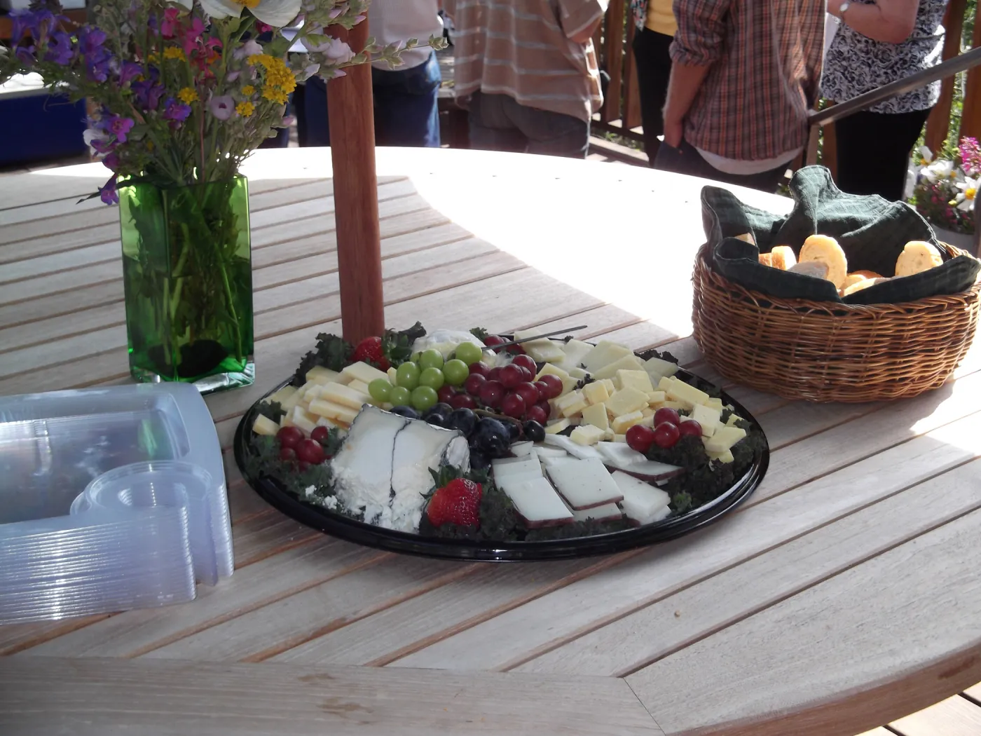 SBBG Wine & Cheese Lecture series, Home Demonstration Deck