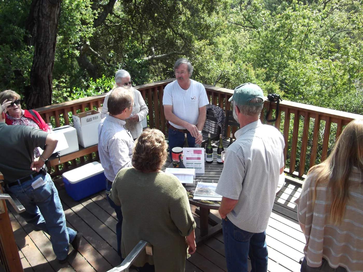 SBBG Wine & Cheese Lecture series, Home Demonstration Deck