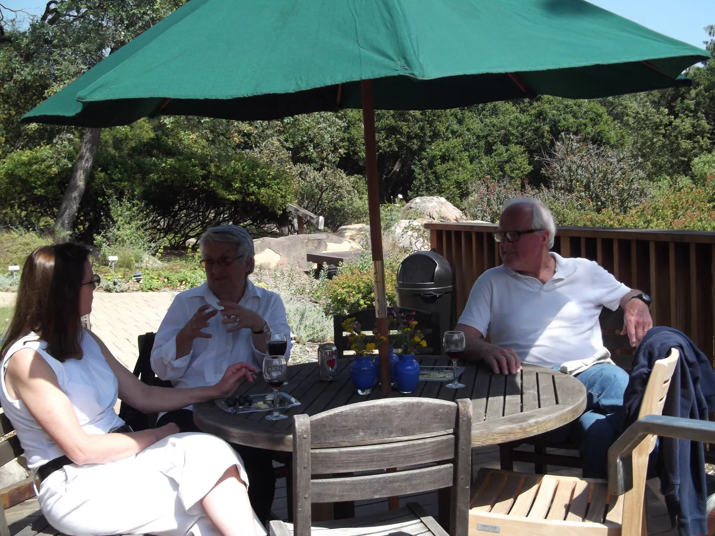 SBBG Wine & Cheese Lecture series, Home Demonstration Deck