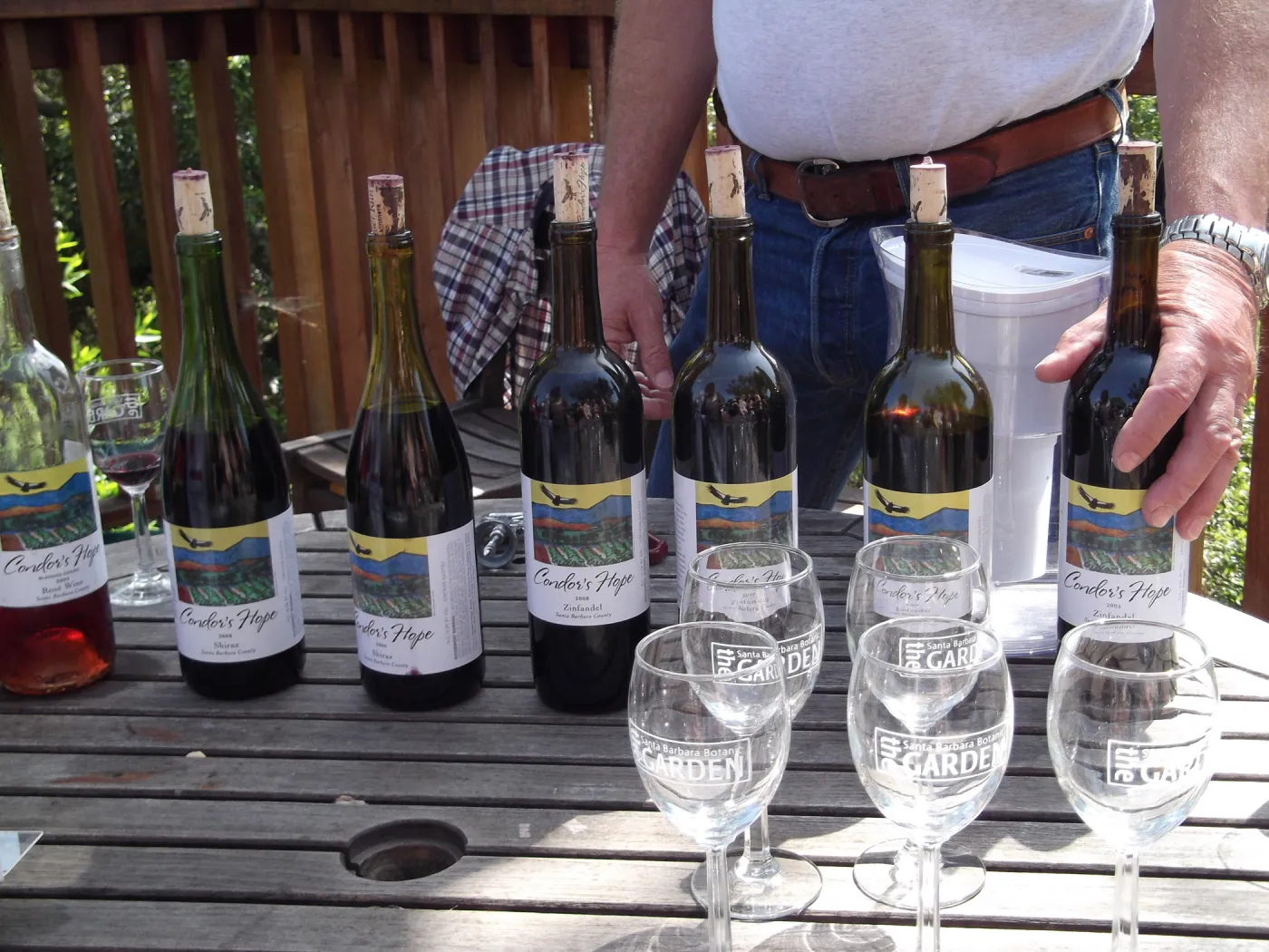 SBBG Wine & Cheese Lecture series, Home Demonstration Deck