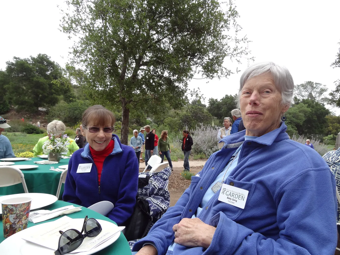 Volunteer Recognition event 2013, Pam Hasler and Betty Gerig