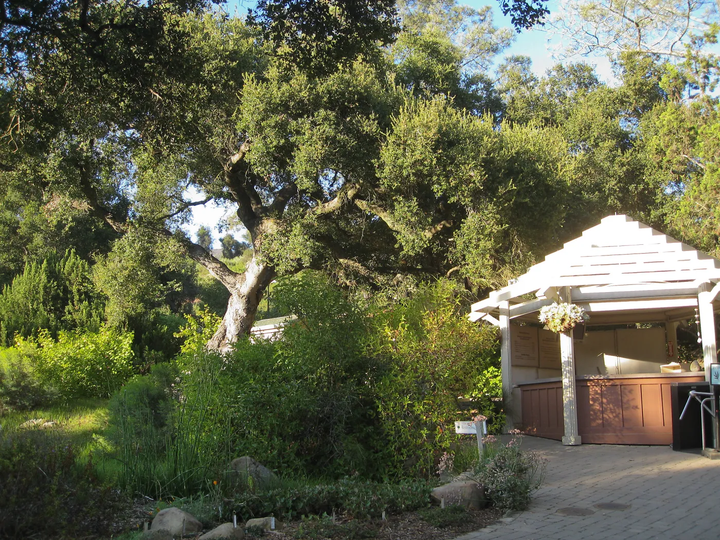 Garden entrance