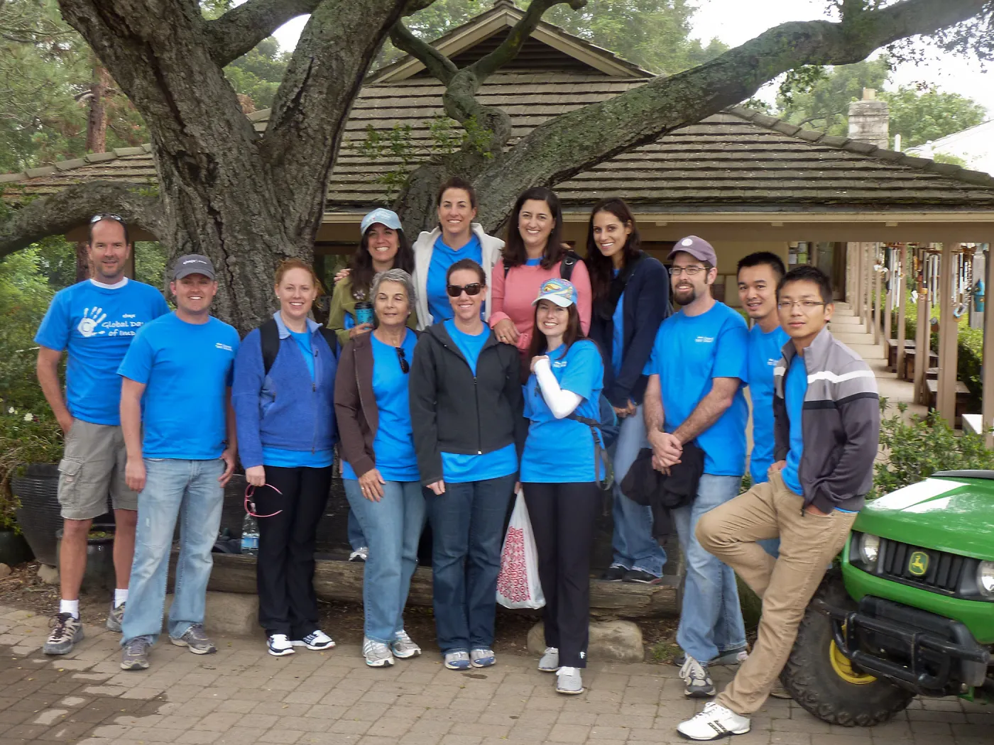 Volunteers from Citrix Corp