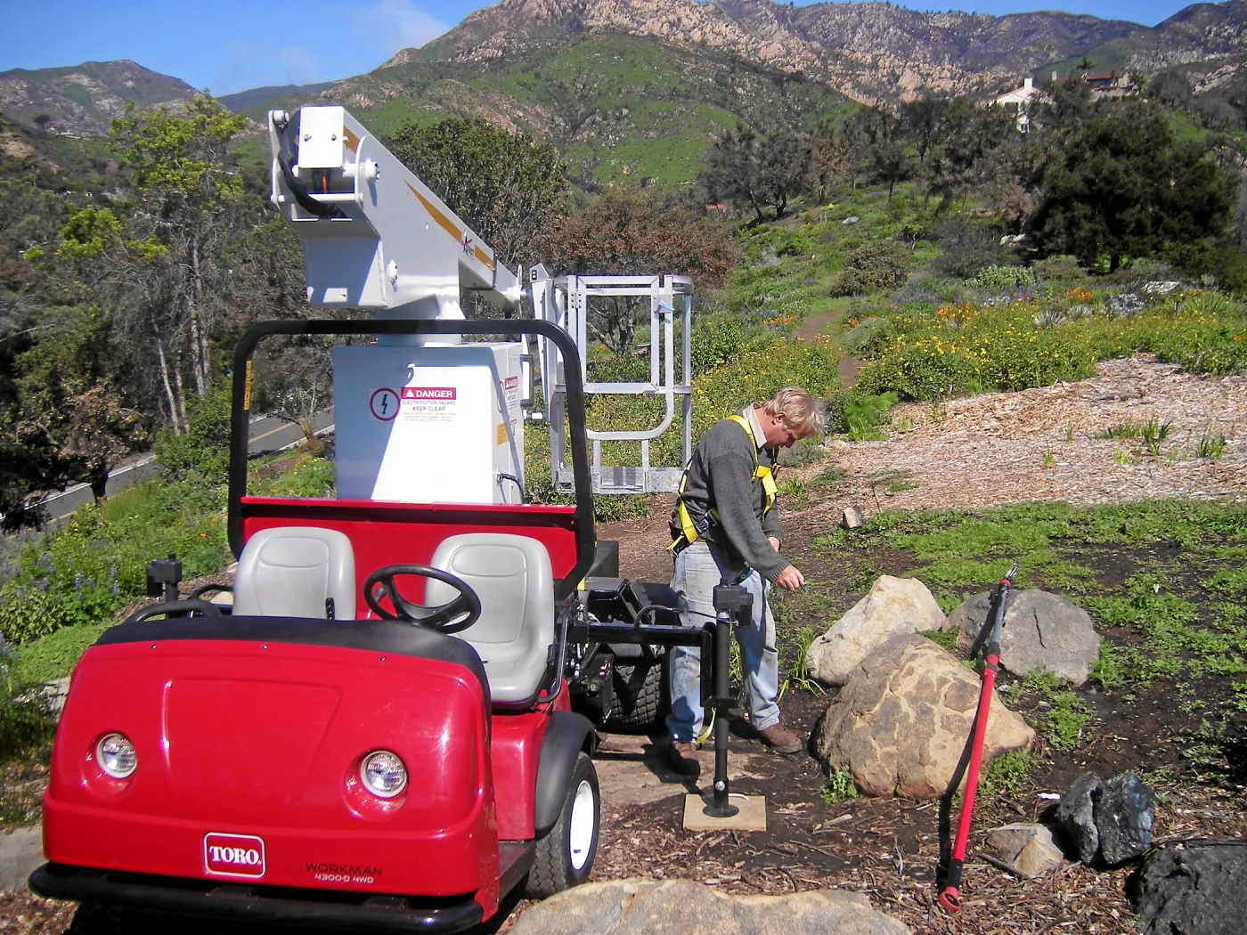 New cherry picker lift from 2009 Stanley Smith Grant