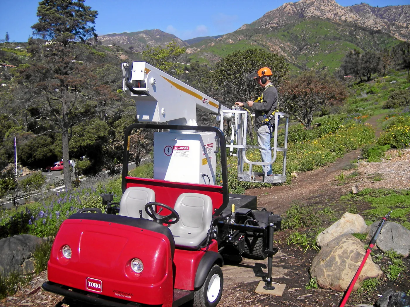 New cherry picker lift from 2009 Stanley Smith Grant