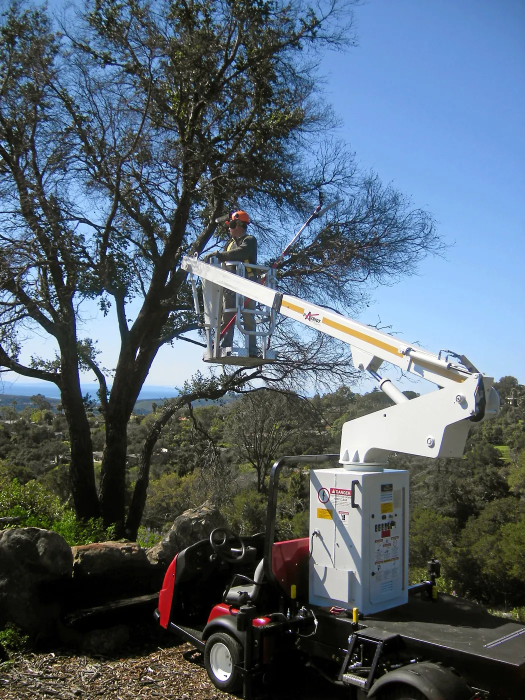 New cherry picker lift from 2009 Stanley Smith Grant