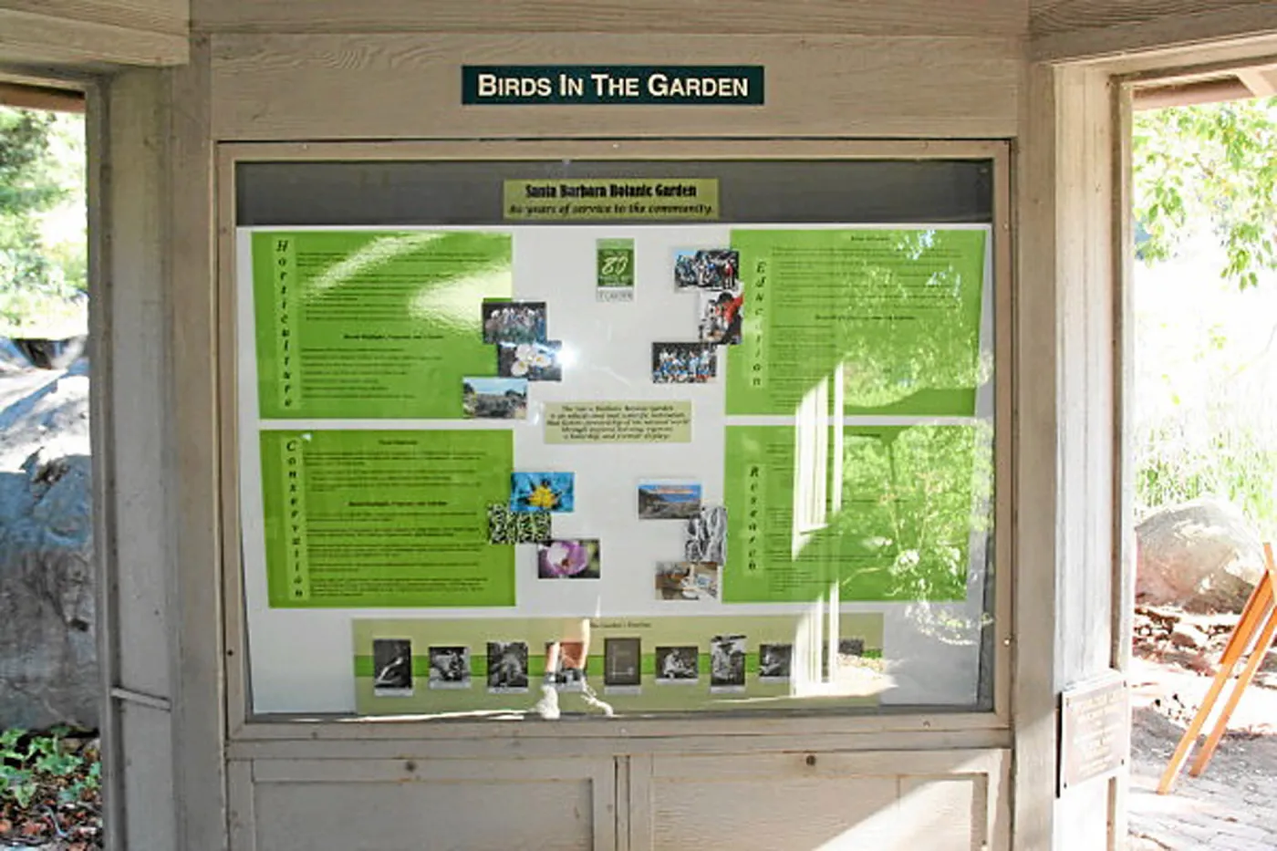 Information Kiosk, Terrarium site