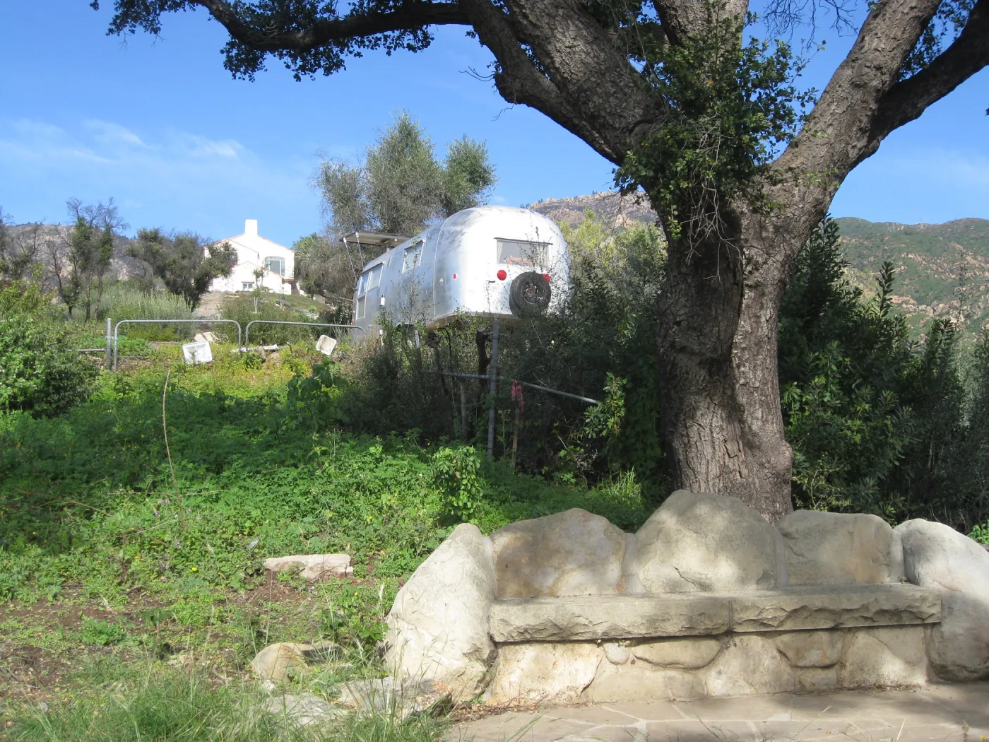 Trailer on Maloy property adjacent to Porter Trail