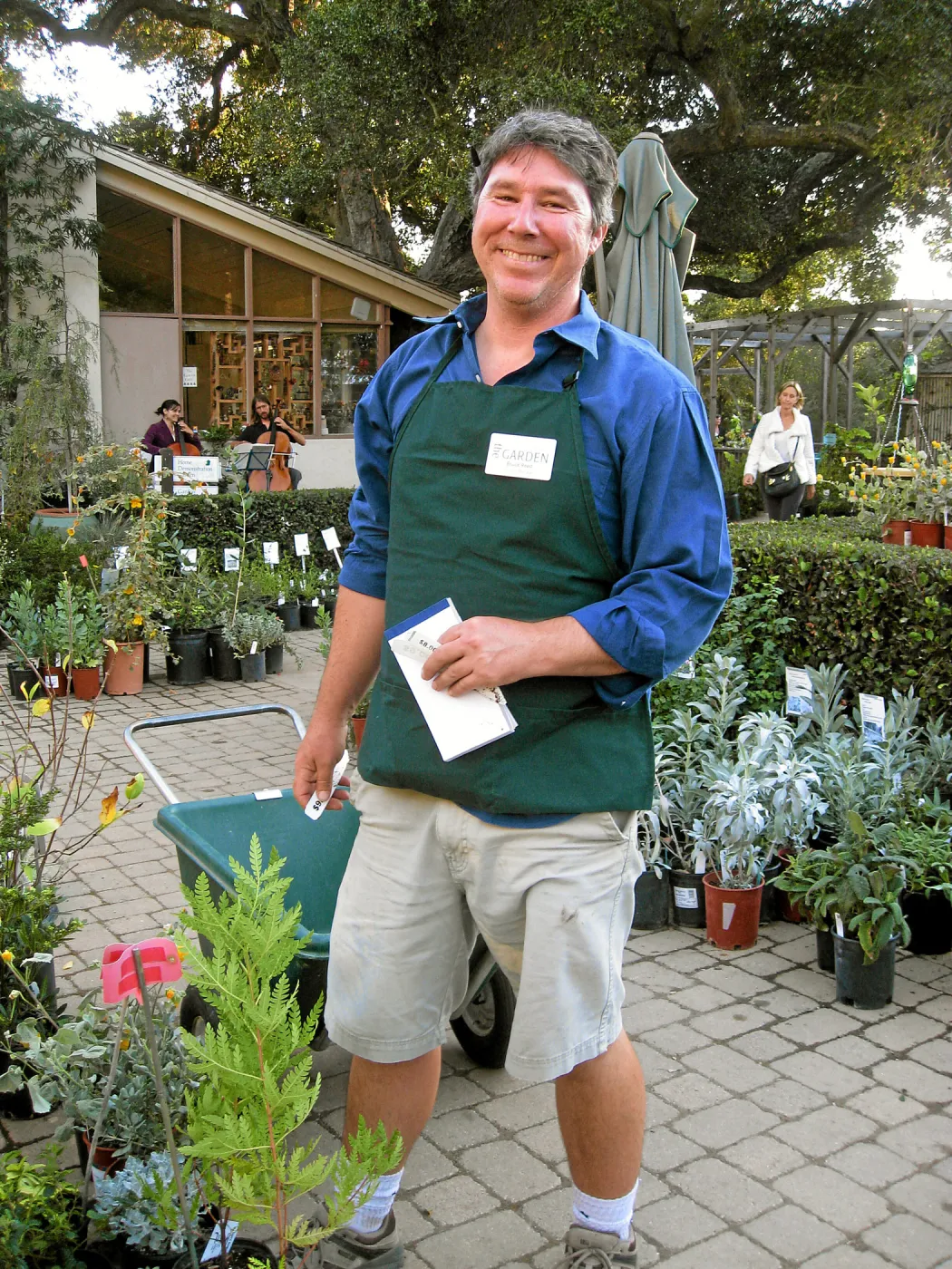 2011 Fall plant sale preview party, Bruce Reed