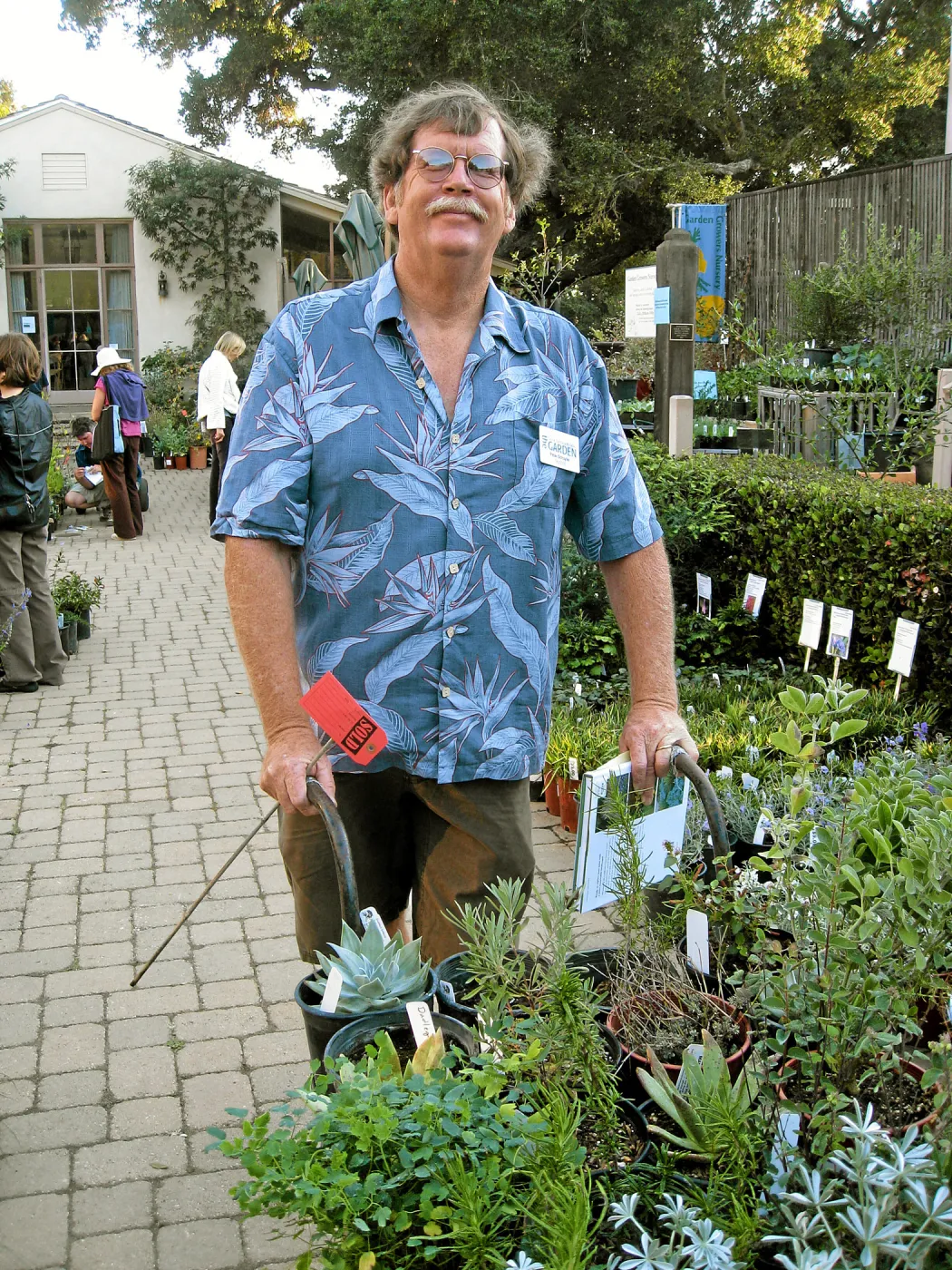 2011 Fall plant sale preview party, Peter Schyler