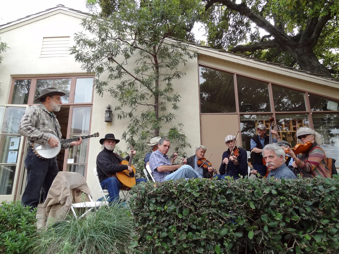 Glendessary Jam provided musical entertainment, SBBG Members Picnic 2013, March 20 2013