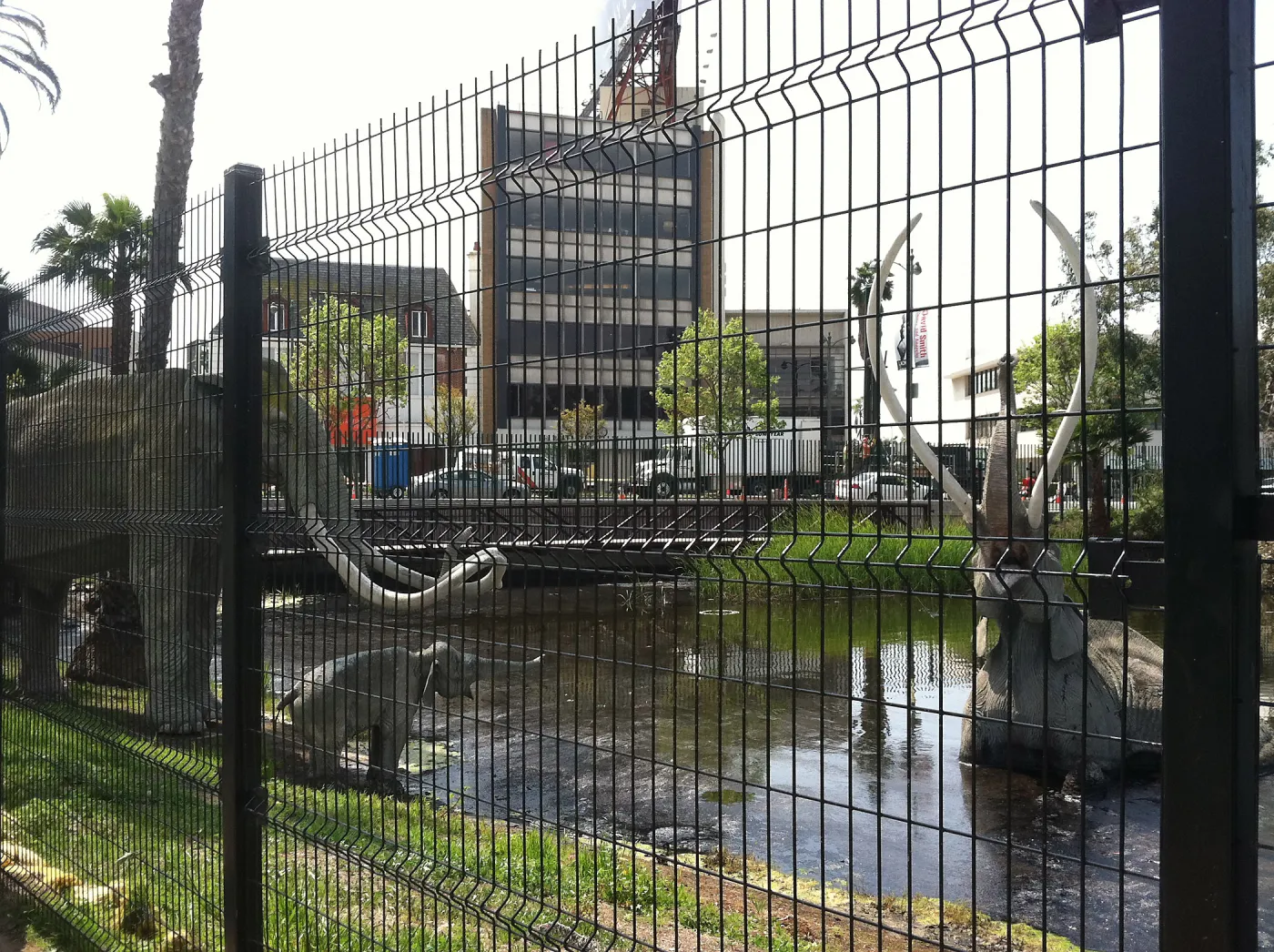 Docent field trip to La Brea tar pits, George C. Paige Museum, La Brea Discoveries