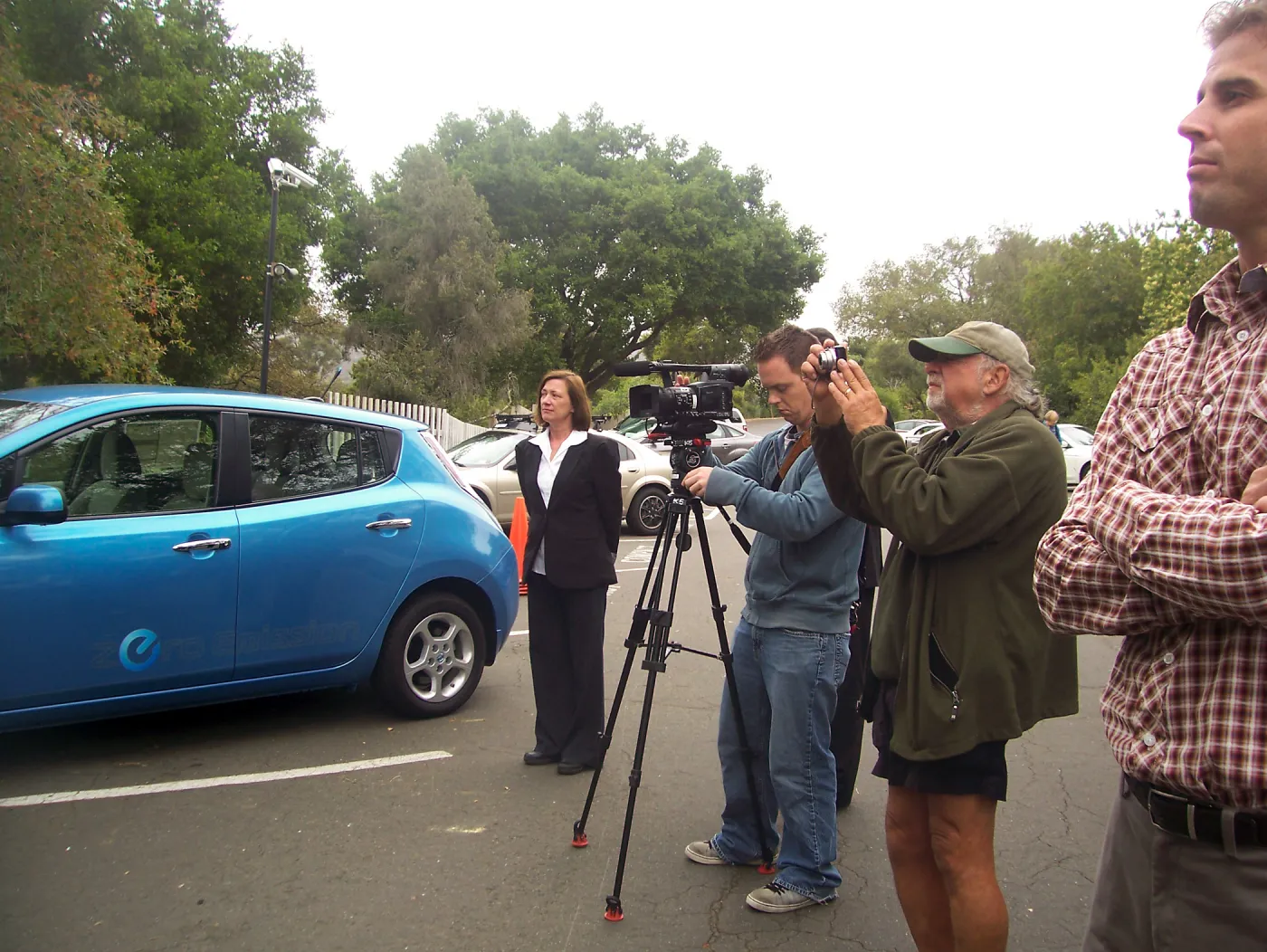 new EV Charging Station at SBBG, electric vehicle charging station, dedication