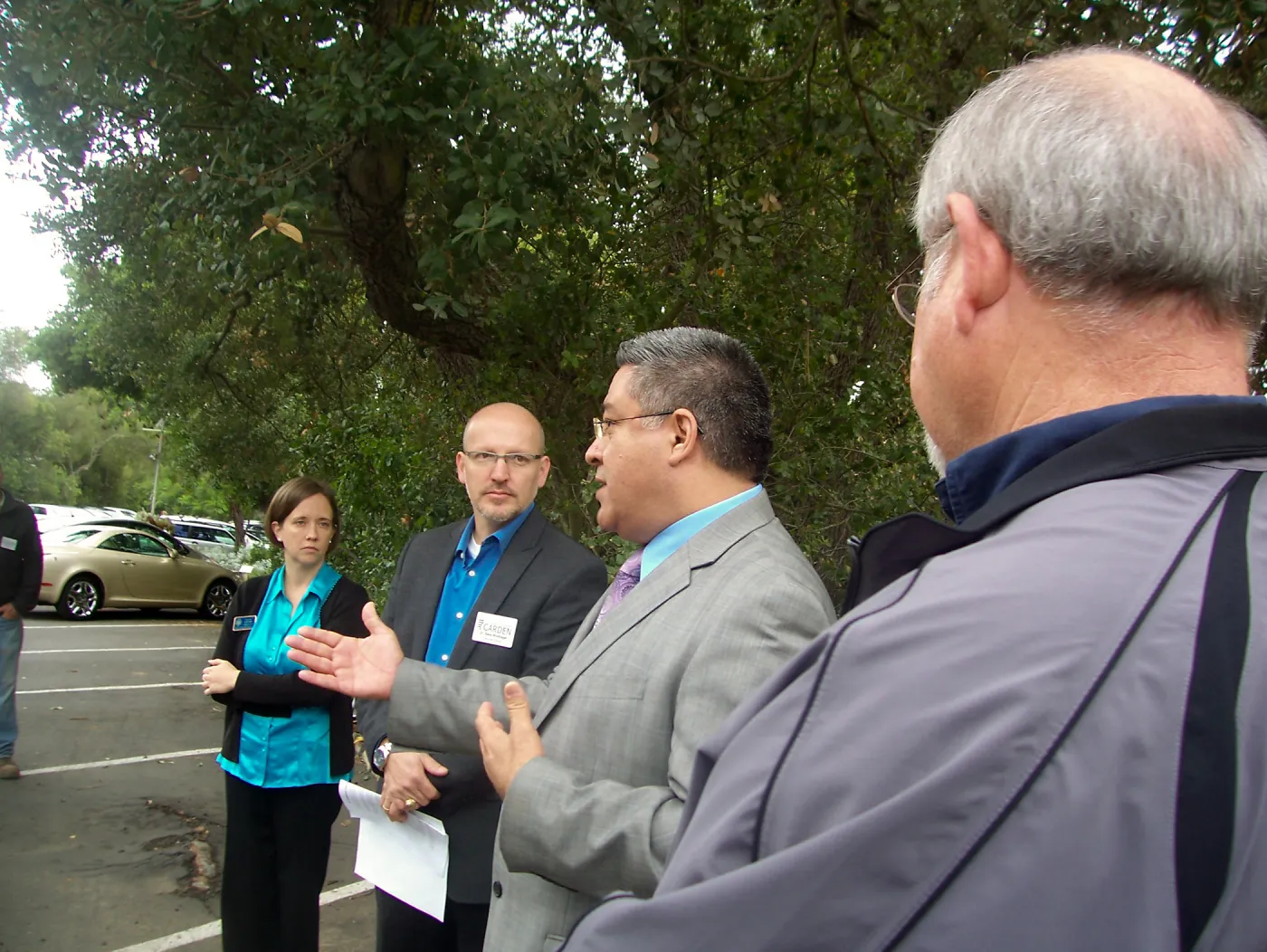 new EV Charging Station at SBBG, electric vehicle charging station, dedication