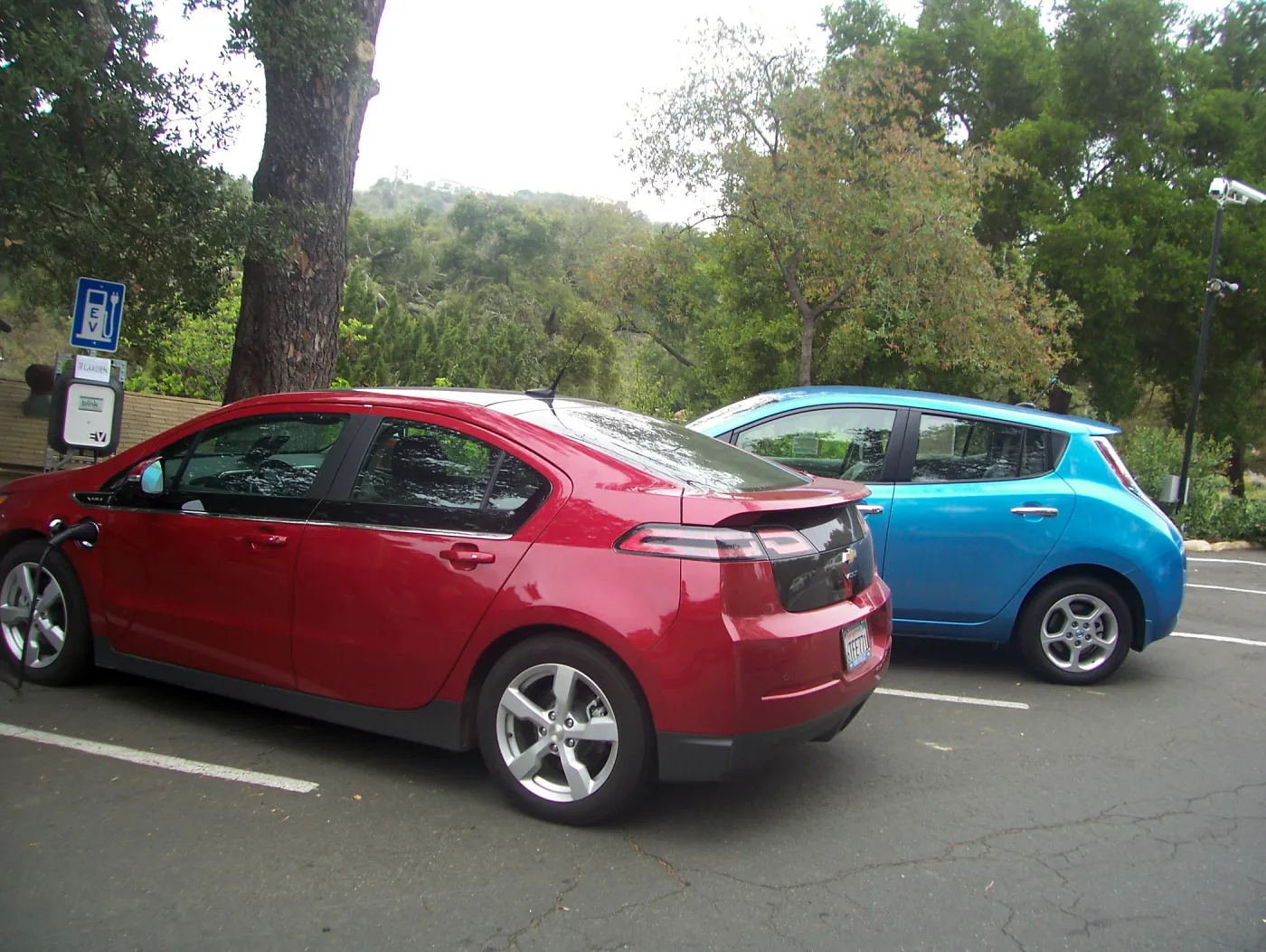 new EV Charging Station at SBBG, electric vehicle charging station, dedication