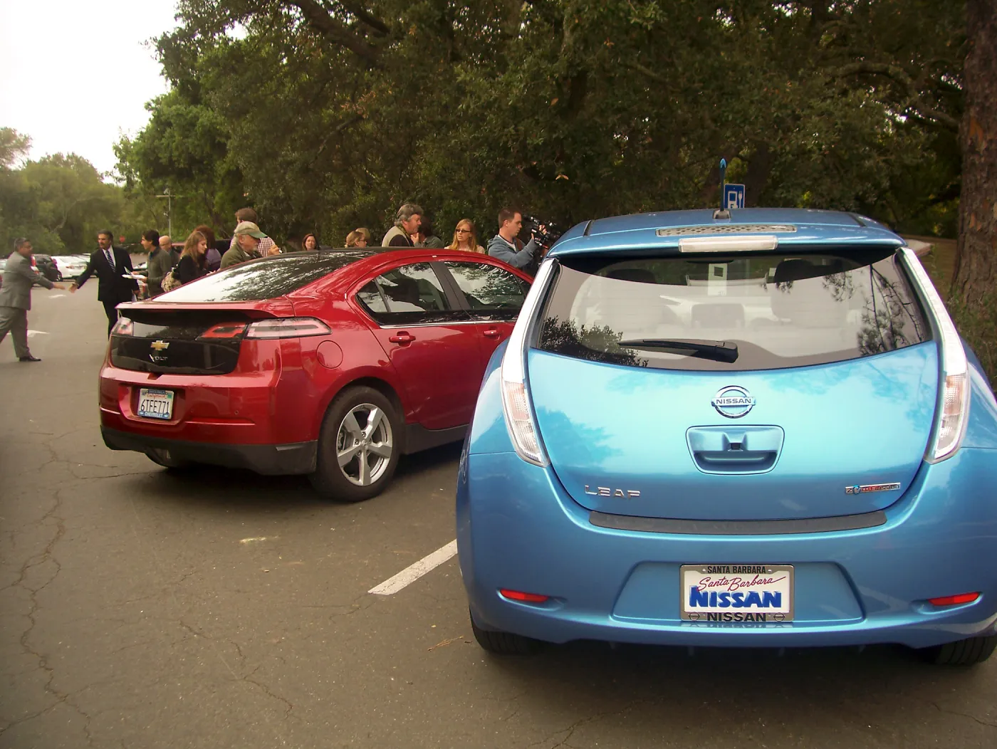 new EV Charging Station at SBBG, electric vehicle charging station, dedication