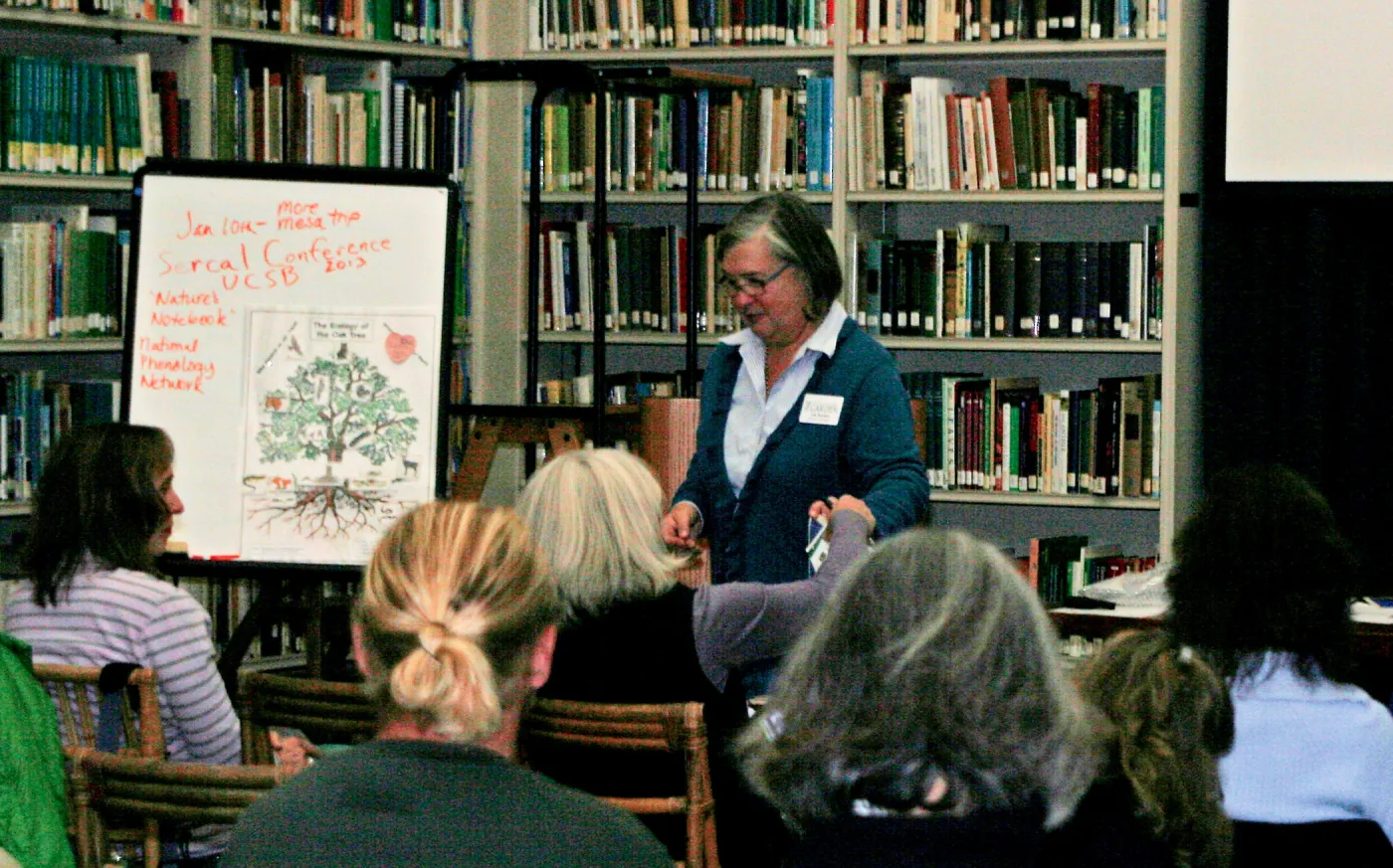 California Naturlaists, SBBG, Judy Sanregret
