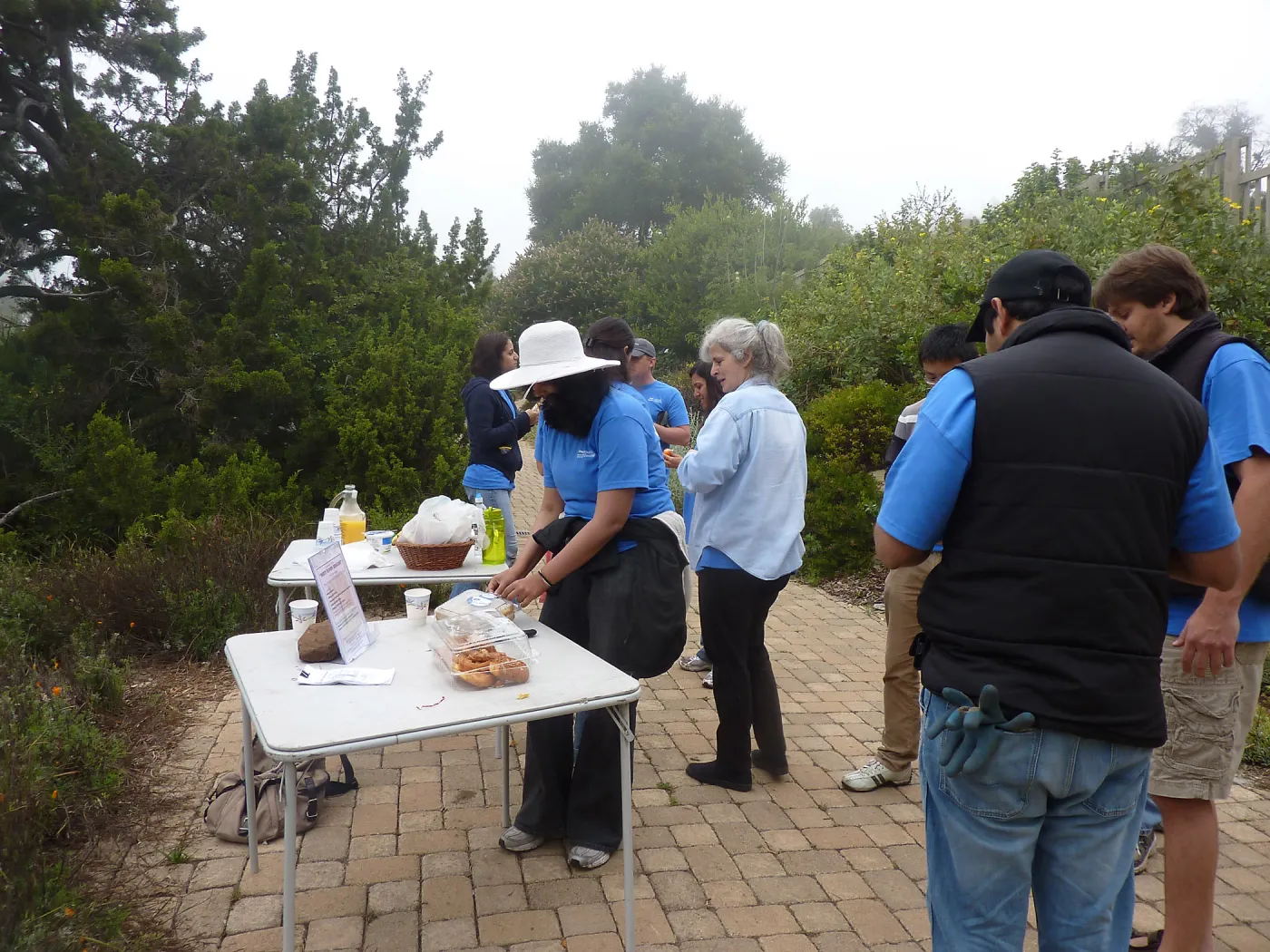 Volunteers from Citrix, Dirty Hands Brigade