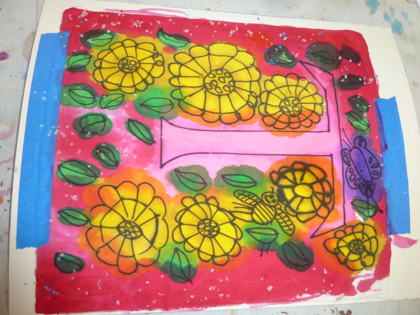 Children’s Native Plant Alphabet Mural Workshop with Art Teacher Laura Denny