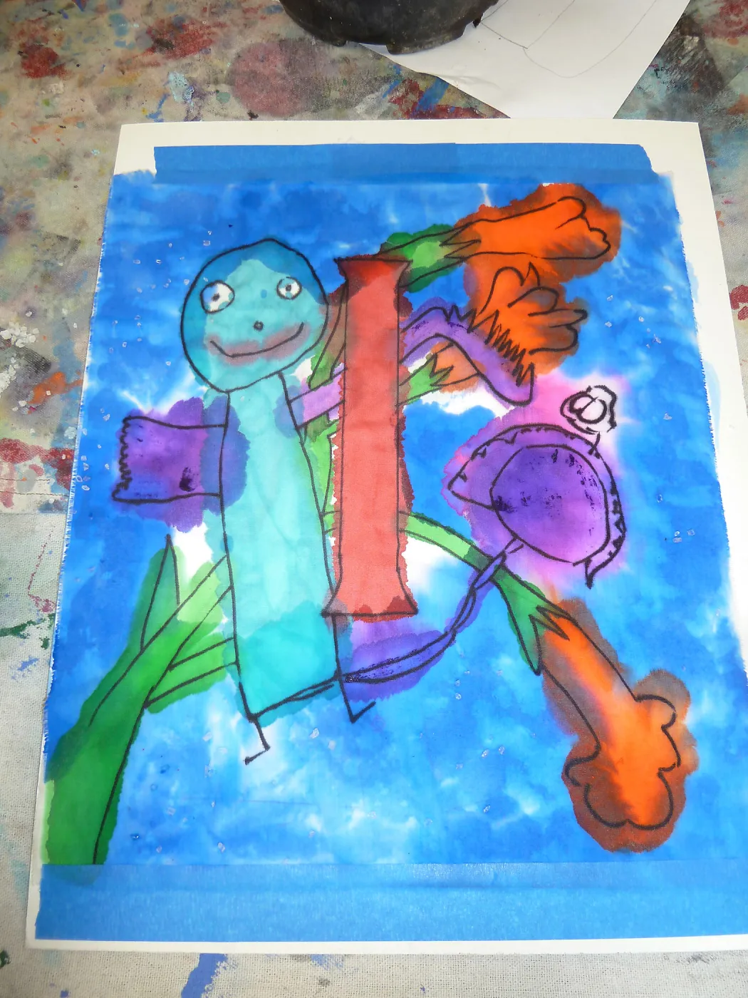 Children’s Native Plant Alphabet Mural Workshop with Art Teacher Laura Denny