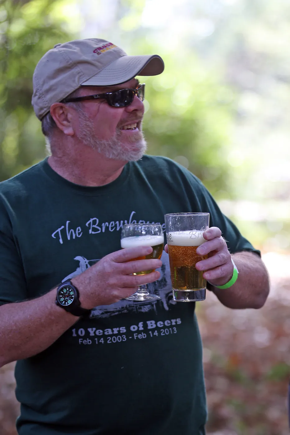 Santa Barbara Beer Garden Event, Pete Johnson of the Brewhouse