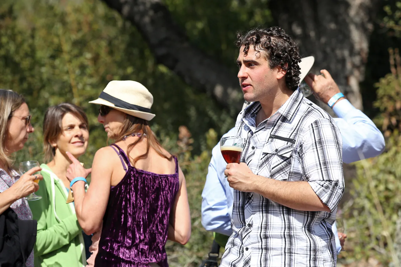 Santa Barbara Beer Garden Event, Zachary Rosen