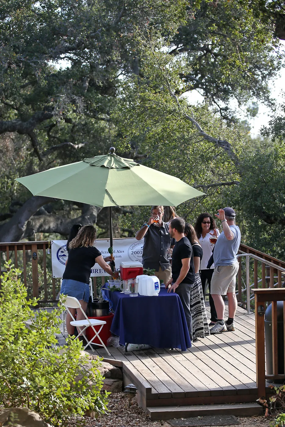Santa Barbara Beer Garden Event, Island Brewing Station