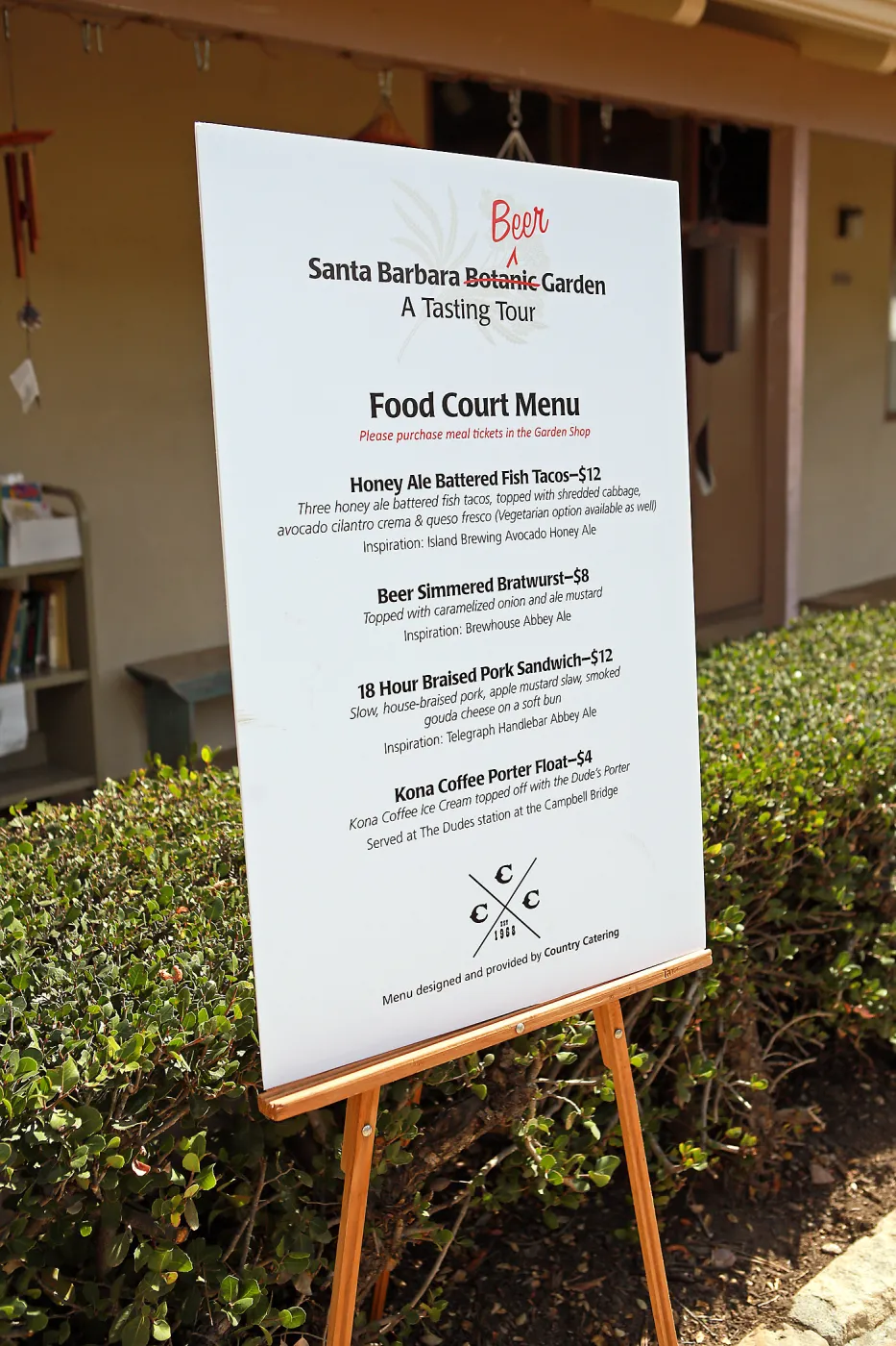 Santa Barbara Beer Garden Event