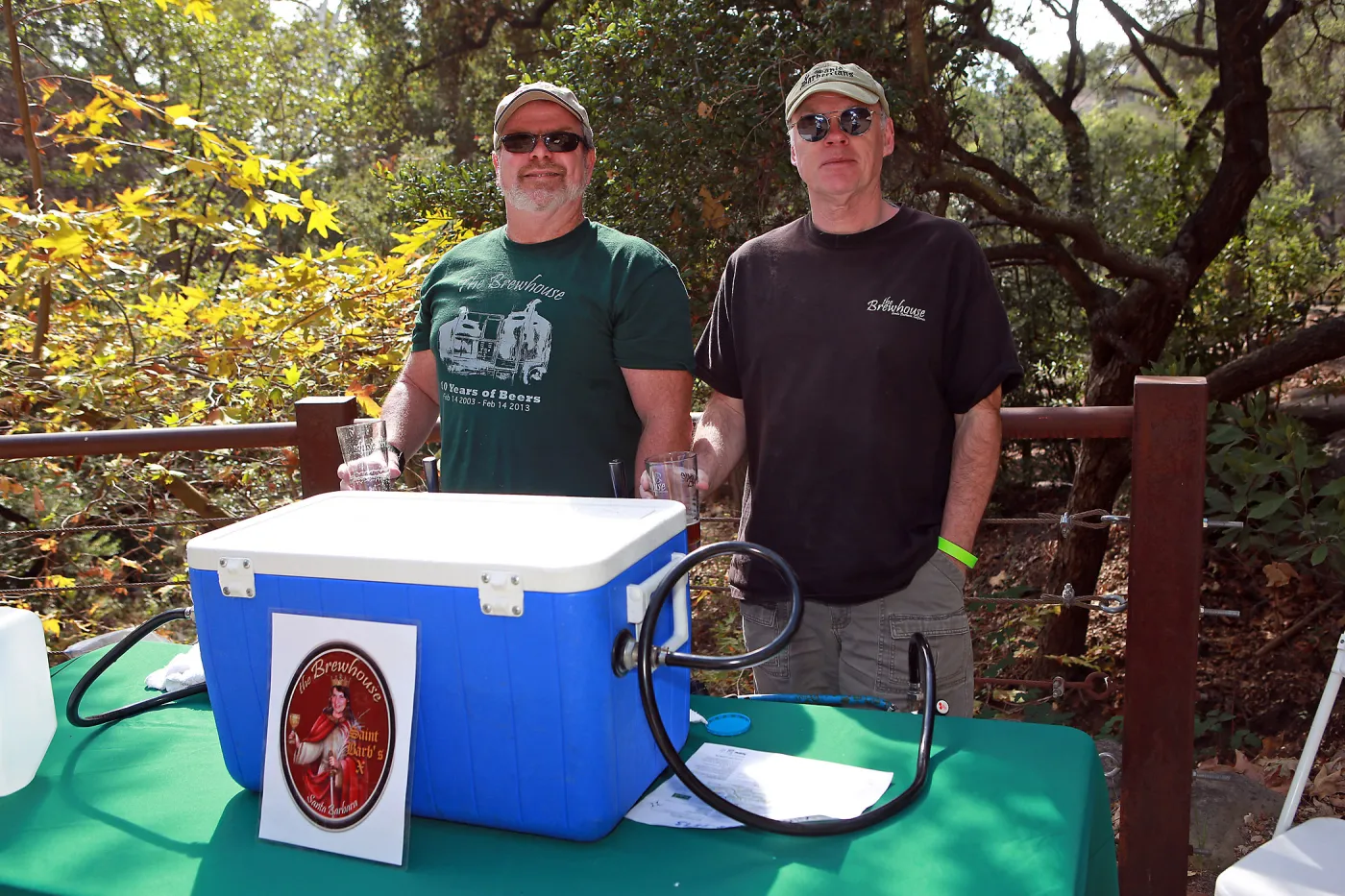 Santa Barbara Beer Garden Event, Pete Johnson of the Brewhouse