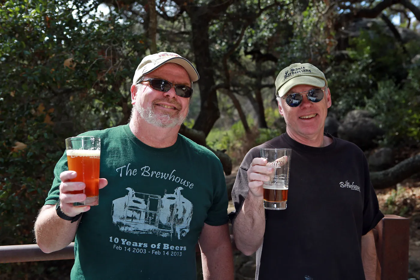 Santa Barbara Beer Garden Event, Pete Johnson of the Brewhouse