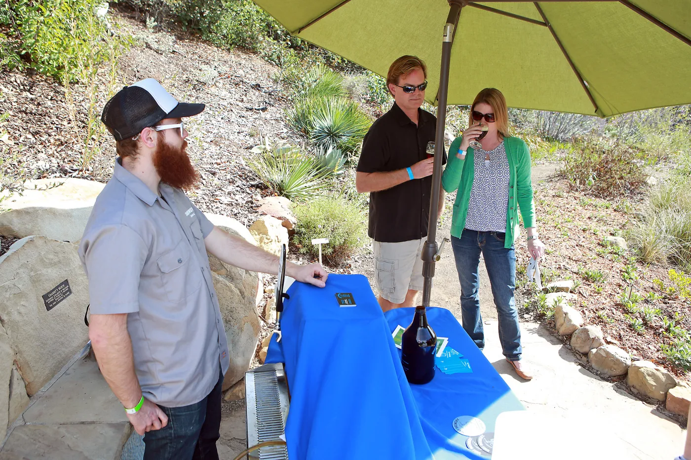 Santa Barbara Beer Garden Event, Surf Brewing