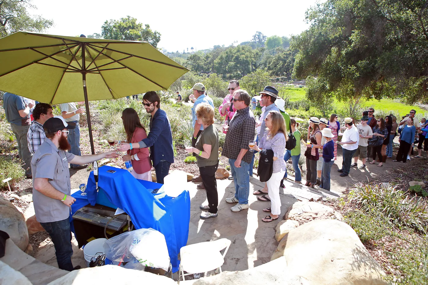 Santa Barbara Beer Garden Event, Surf Brewing