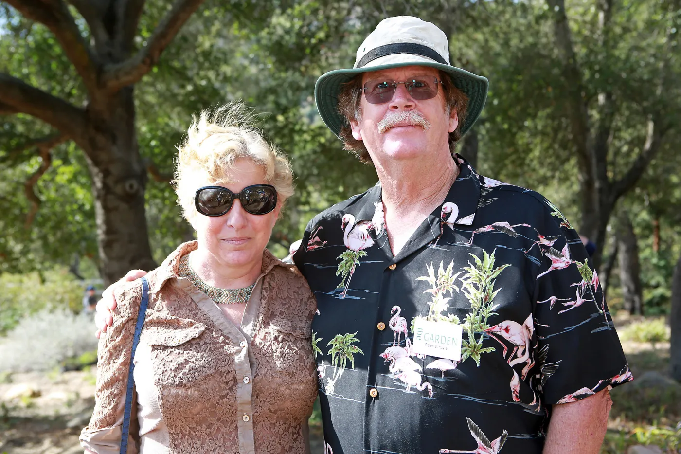 Santa Barbara Beer Garden Event, Pamme Mickelson Windhager and Peter Schuyler