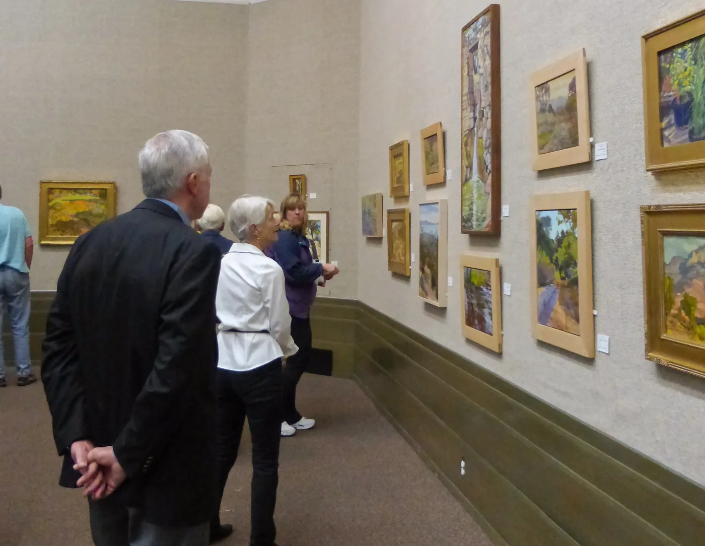 Oak Group Art Show Reception