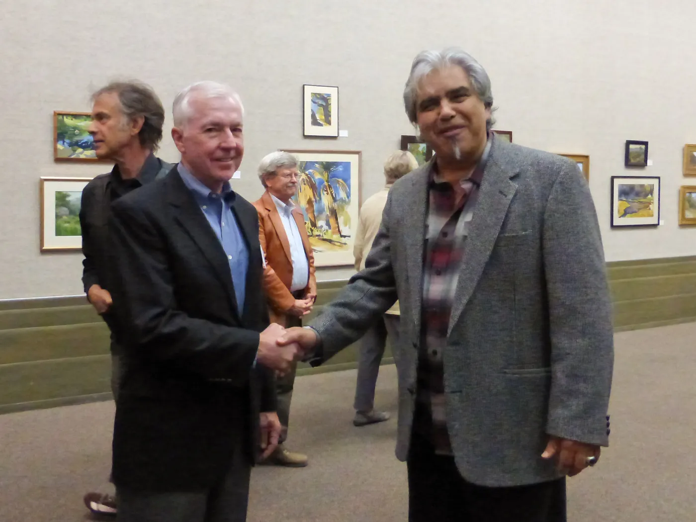 Oak Group Art Show Reception